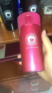 Termos Kopi Vacum Cup Tumbler Coffee Tea Tahan Panas 380ml