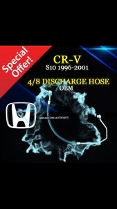 HONDA CR-V S10 1996-2001 YEAR OEM NEW 4/8 DISCHARGE HOSE/ HOS (CAR AIRCOND SYSTEM) CRV COMPRESSOR TO CONDENSER (HIGH)