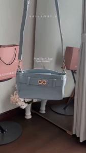 RAINSMORE Womens Bag Serenity 2-Way Bag Minimalist Belted Handbag & Crossbody for Commuting