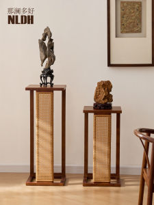 NALANDUOHAO | Chinese Style Wooden Flower Pot Stand