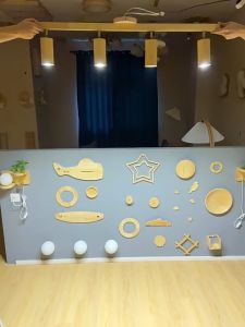 RHPOA dvanced wooden track light with long lifespan E27 bulb easy installation high color rendering eye protection for indoor ceiling lighting.