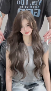 สีอ่อนโยนไม่ระคายเคืองSTYLE FIT สีย้อมผม ยาย้อมผม ครีมเปลี่ยนสีผม น้ำยาย้อมสีผม สีน้ำตาลเบจ 100% ยาย้อมผมออร์แกนิกสร-สีกาแฟคาราเมล-สีชานมน้ำตาลเทา -สีน้ำตาลอมชมพู-สีเขียวหมอก-สีชานม