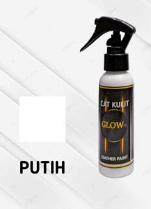 cat tas sepatu semir poles jaket kulit midsol leather paint repaint permanen tahan lama jaket kulit jok warna putih merah coklat hitam Glowing