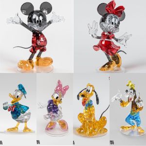 MGL Tide play authentic Disney Mickey Family Crystal building blocks Build Your Disneyland Education STEM Toys DIY Gift for Boys Girls 6 8 9 10 12 16 Years Old