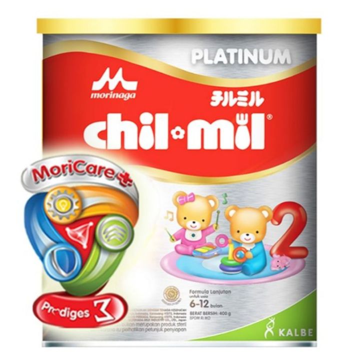 morinaga Chil-Mil 2 Platinum Susu Formula Anak 6-12 Bulan 400 g