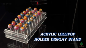 Lollipop Bekas Akrilik 24 slots / Lollipop Holder Display Stand 24 slots/ DS Brand EC