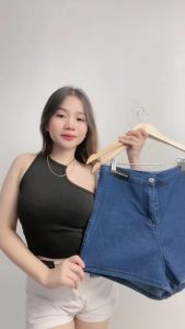 Cozea : Best Selling Stretchable High Waist Shorts for Women Korean Style Fashionable Jeans Womenswear Bottom