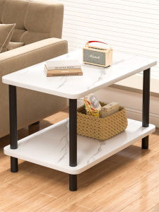Mini Coffee Table Small Square Table Small Living Room Modern Minimalist Side Table Sofa Side Cabinet Bedside Supporter Balcony Table