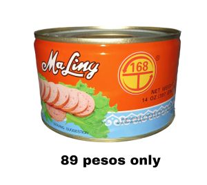 168 maling luncheon meat 397 grams canned goods