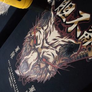 Kaos Distro Jepang Original & Tshirt Pria Branded Japanese Art Guntai Cloth GT 29