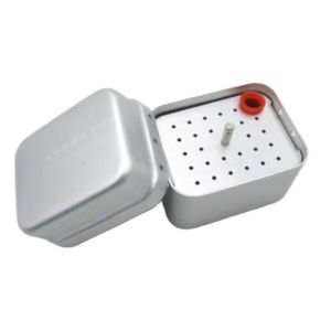 30 Holes Metal Dental Burs Holder Sterilization Storage Box Autoclave Dentistry Gutta Purcha Organizer Stand Disinfection Block