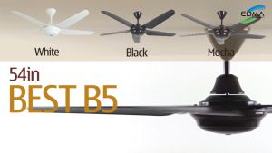 MT Edma 54in Best B5 Kipas Angin Gantung Plafon dengan Remote Control