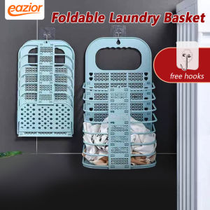 Foldable Dirty Clothes Basket Wall-Mounted Dirty Clothes Basket Bathroom Storage Basket Toilet Wall Storage Dirty Clothes Storage Basket