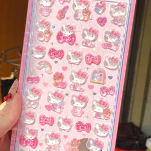WANXUEXING | 3D Cartoon Animal Crystal Stickers