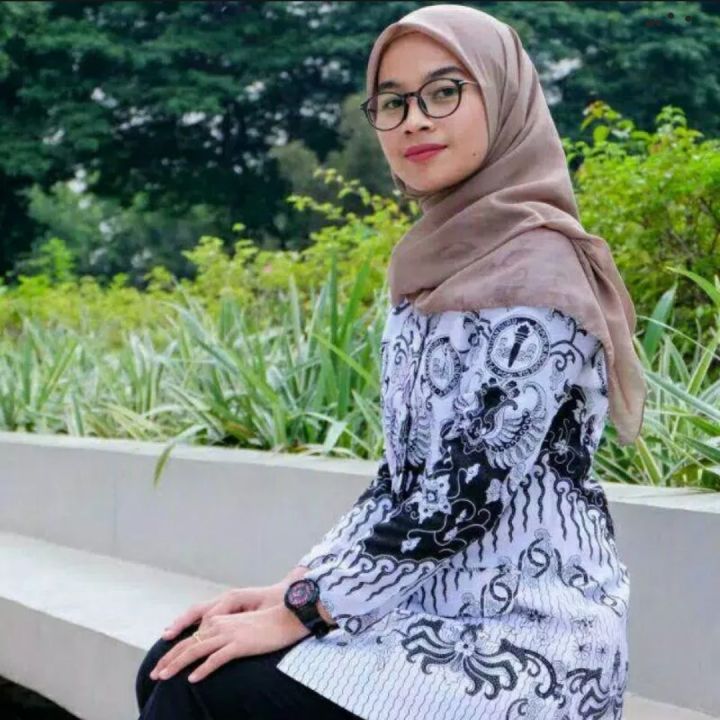 BAJU BATIK PGRI FULL FURING SERAGAM PGRI GURU TERBARU | Lazada Indonesia