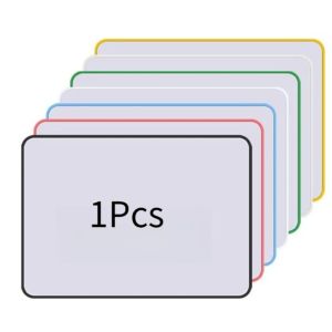 1Pcs White Board Dry Erase Board Double Sided Personal Whiteboard Board Dry Erase Lapboard for Office Home Classroom