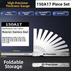 CHUANGYI | High Precision Stainless Steel Feelers Gauge Valve Clearance Set
