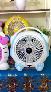 Quạt Cắm Điện hình thú Quạt để bàn văn phòng bàn học cực mát siêu xinh công suất 20W