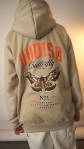 HODISO - Butterfly Hoodie Jumper Pullover