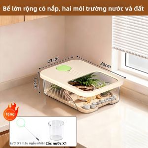 Mabalo | Bể Nuôi Thú Nhỏ Bò Sát Tích Hợp Cảnh Quan và Sinh Thái