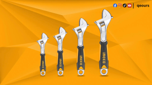 INGCO ADJUSTABLE WRENCH | EXTRA WIDE OPENING