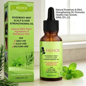 EELHOE | Scalp & Hair Strengthening Oil Effectively Repairing Damaged Scalp Reduce Dandruff Control Oil Moisturizing Hair Essential Oil