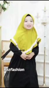 HIJAB TISSA KIDS INSTAN 3-9TAHUN | HIJAB INSTAN TISSA KIDS
