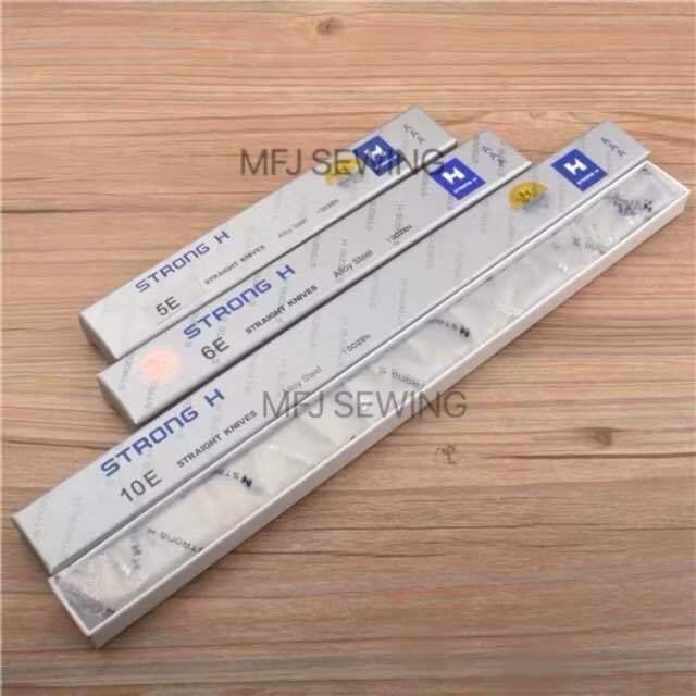 Strong H ใบมีดเครื่องตัดผ้าตรง 10 นิ้ว สำหรับงานเย็บผ้า