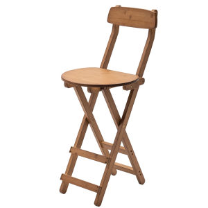 ZHUTING | Portable Folding Wooden Chair with Backrest