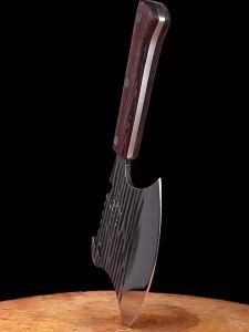 PLYS Forged Machete Butchers Special Kitchen Chopping Large Bone Knife Axe Type Machete