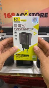 HK D25U Power Adapter Fast Charging 25W USB A Suport Super VOOC & Mi TURBO 3A