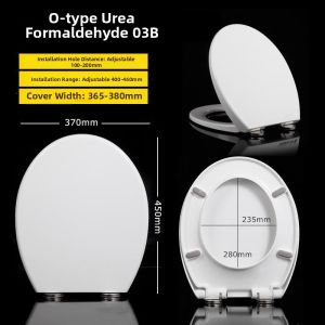 KELAJI | Slow-close Toilet Seat U-shape V-shape Thickened