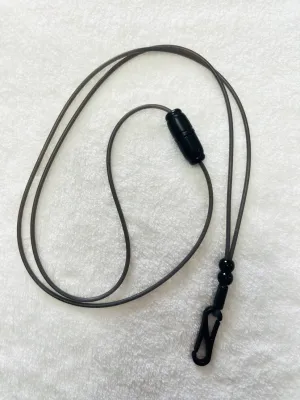 Explosion-Proof Sweat-Resistant Silicone Sports Whistle Lanyard