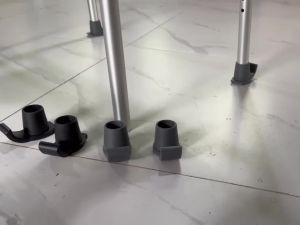 2025Black Grey Plastic Folding Walker Glide Ski For Seniors Mobility Aid Fit To 25mm 28mm Round Tube