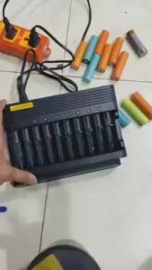 ⚡Miễn Phí Vận Chuyển⚡sạc pin 4.2v sạc pin 18650 TỰ ĐỘNG ĐẢO CỰC THÔNG MINH lắp 10cell pin kiểu nào cũng sạc được