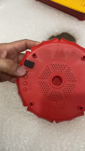 Máy niệm phật nặng lượng mặt trời ( có kinh Địa Tạng) màu đỏhồng 38 bài mẫu nhỏ (giao màu ngẫu nhiên)