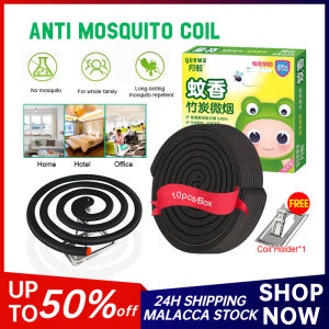 Mosquito Coil Natural Plant Ingredients without Pungent Smoke for Baby Child Pregnant Portable Mosquito Coil for Outdoor Camp