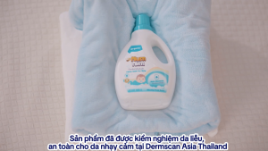 [Tím] Nước giặt cho bé NumNim Thái Lan thành phần hữu cơ dịu nhẹ - Khử mùi (Anti Odor) - 700ml - Hàng Chính Hãng