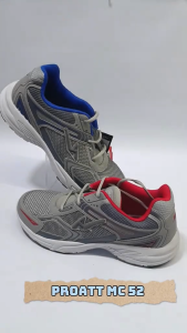 PRO ATT MC 52 Sepatu Olahraga Sport Lari Pria Lelaki Dewasa Keren Kekinian Abu Biru Size 39 sd 43 Murah Berkualitas Free Kaos kaki