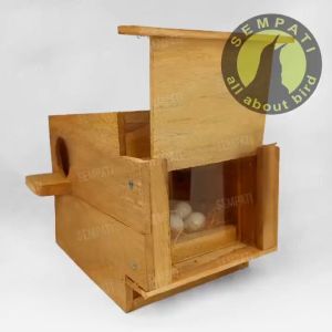 SEMPATI Glodok Kaca Sarang Tempat Bertelur Burung Lovebird ACGLBS