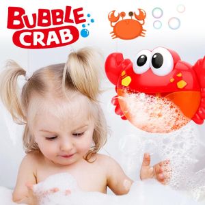 Baby Bubble Maker Crabs Shaped Bubble Machine Baby Bath Toy Automatic Bubble Maker Toy
