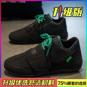 Mens Mid-Cut Sporty Casual Shoes 2025 Autumn Trend Retro Dequan Dad Shoes Breathable Comfortable Rubber Outsole round Toe