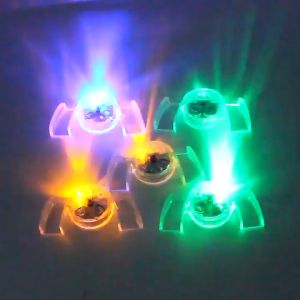 Flash LED Mouth Braces Light Up Piece Glow Teeth Halloween Party Tricky Cosplay Luminous Dentures Halloween Supplies