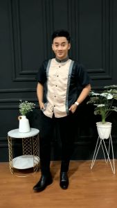 Baju Koko Lengan Pendek Motif Terbaru Toyobo Premium