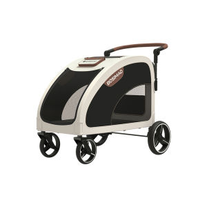 BOSIMAO | Large Dog Portable Foldable High Capacity Pet Stroller for Disabled and Elderly Pets