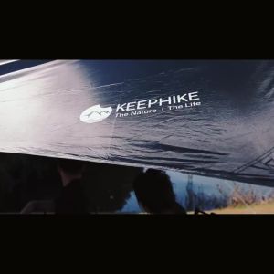 KeepHike Skydome Outdoor Large Vinyl Camping Tent Camping Picnic Awning Rainproof Sunscreen Full Set of Equipment