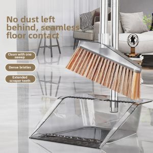 JIFANPAUL | Attractive New Foldable Non-Hair-Adhering Broom and Dustpan Set