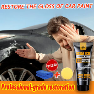 Save time and money! LMM Car scratch remover Polish wax Hilangkan calar kereta Suitable for all kinds of scratches deep or shallow. Car compound Car paint repair Scratch repair