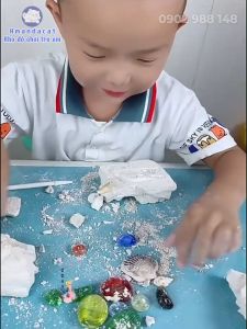 [Hàng mới về] Đồ chơi khảo cổ đào đá Đi tìm báu vật - Đồ chơi khai thác khoáng vật đi tìm kho báu