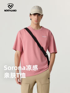 เสื้อยืด Northland สำหรับผู้ชายและผู้หญิง ฤดูใบไม้ผลิและฤดูร้อน แขนสั้น ปีนเขา ออกกำลังกายกลางแจ้ง ระบายอากาศได้ดี เสื้อผ้าลำลองสำหรับกลางแจ้ง